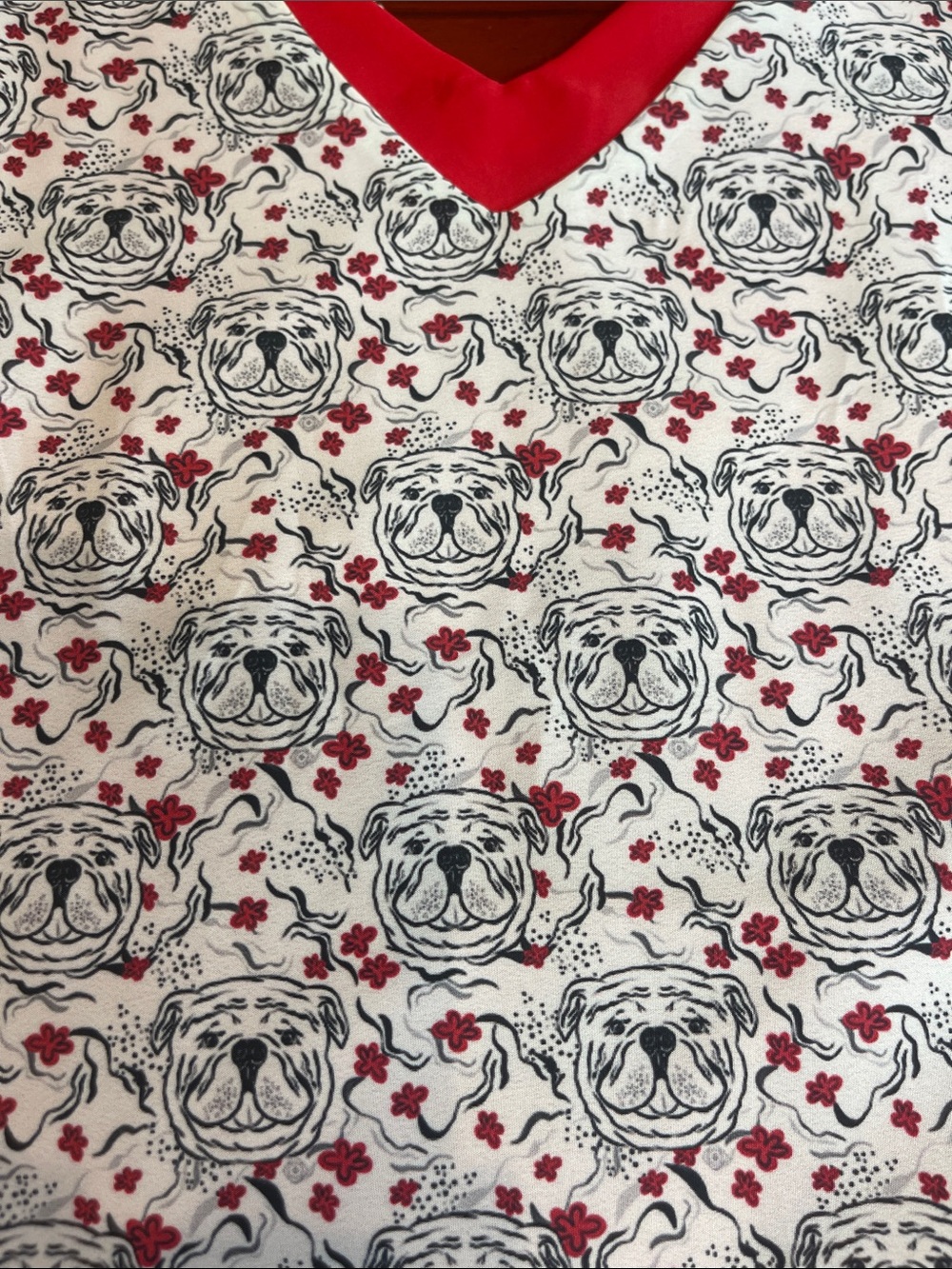 Georgia Bulldog Reversible Silky Tank Top size M